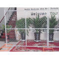 8' x 8' Hot-dipped Galvanized Chain Link Fence